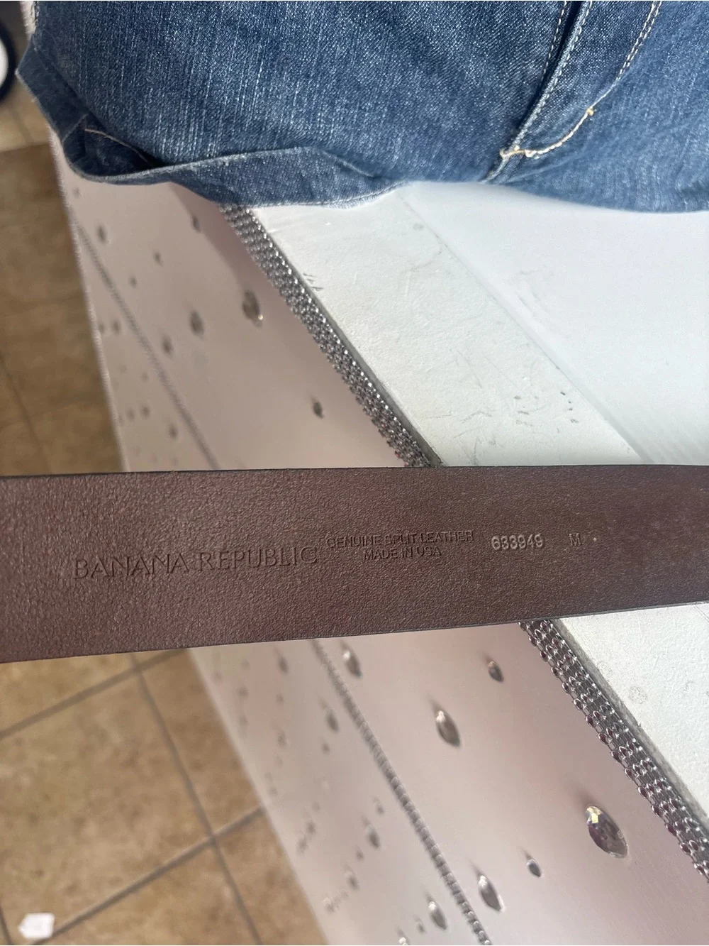 Banana Republic brown leather